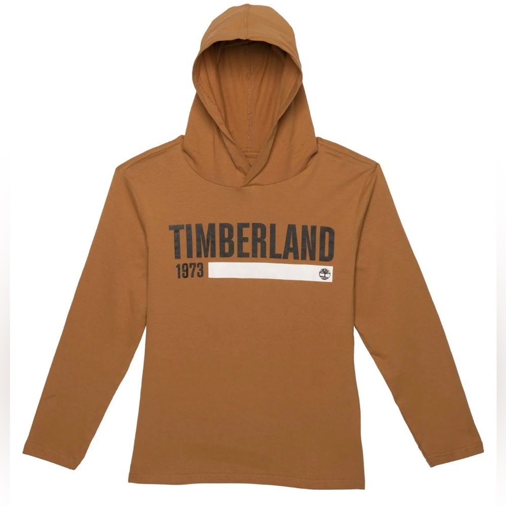 TIMBERLAND CRARTED SINCE 1973 LONG SLEEVE SHIRT BOYS SIZE S,P,CH(8)